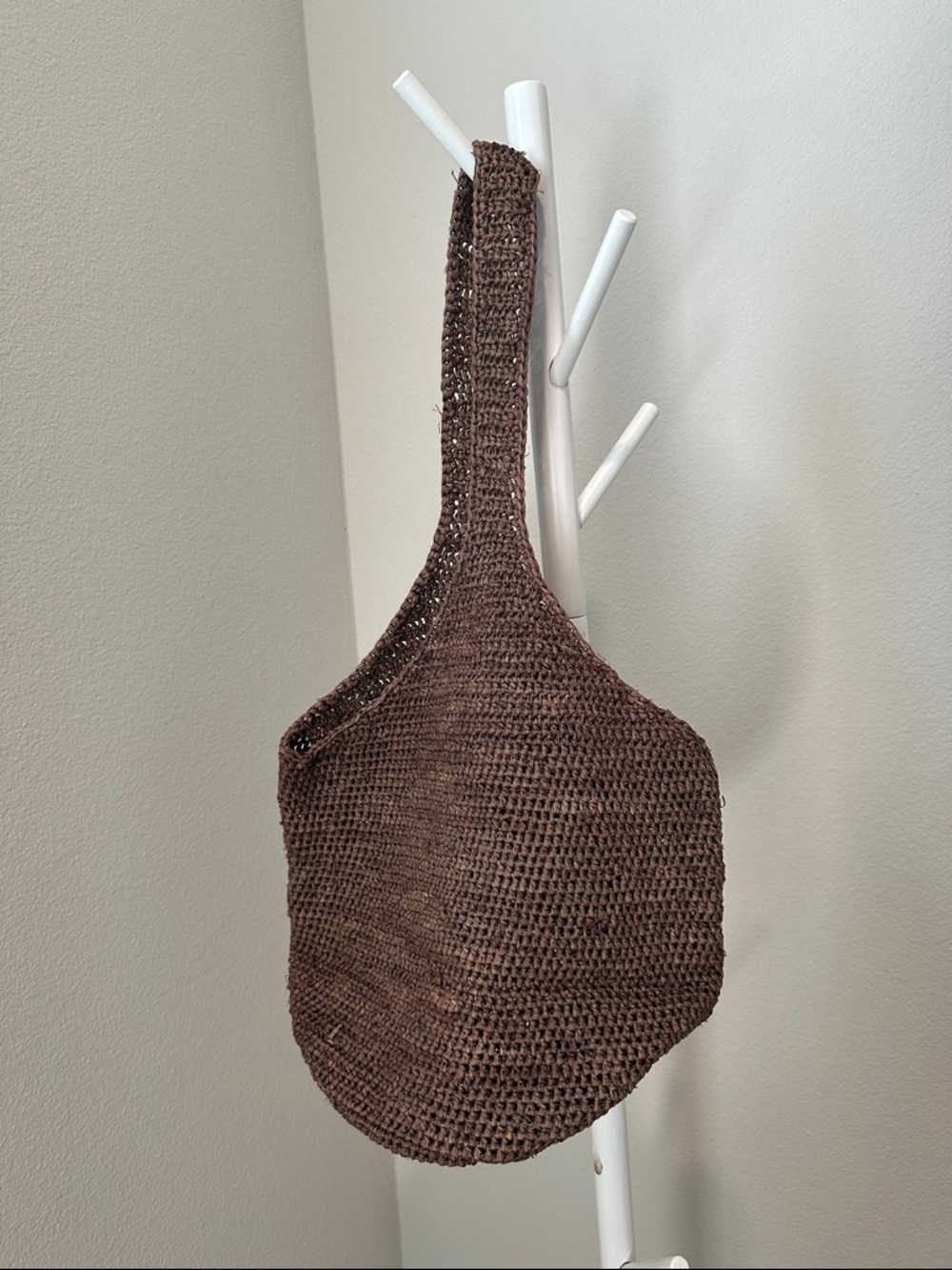 Helen Kaminski Brown Crochet Tote